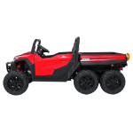 Elektrické autíčko Farmer Truck X-POWER - dvojmiestne, červené